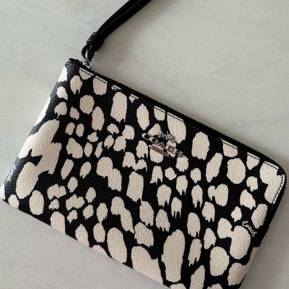 Coach large wristlet